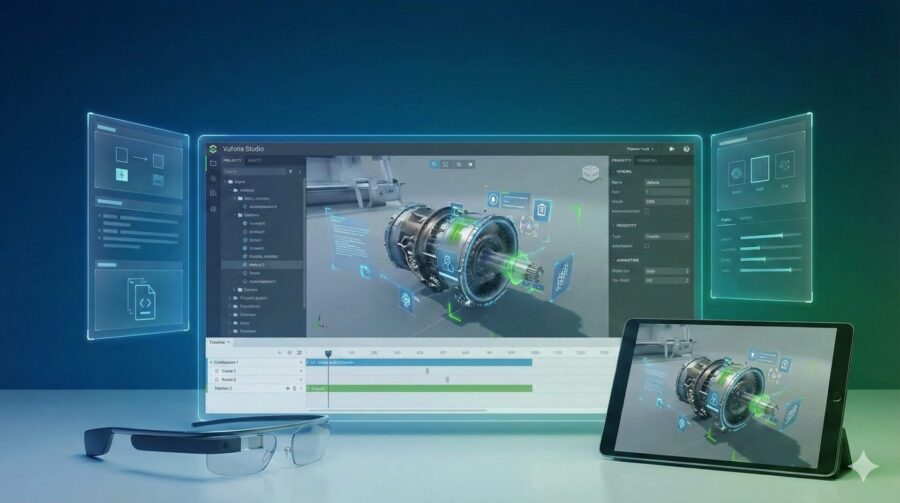 自動車製造現場でのAR活用サポート