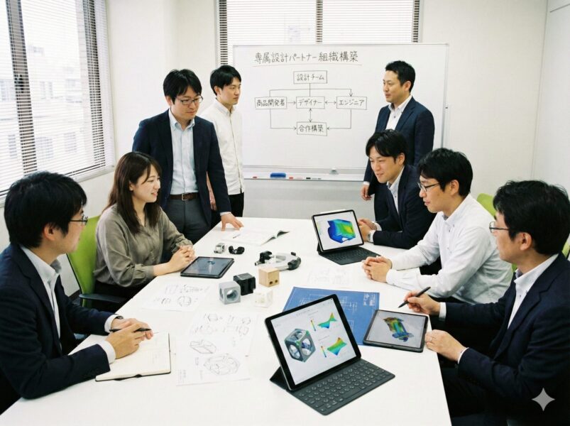 専属設計パートナーとしての組織構築