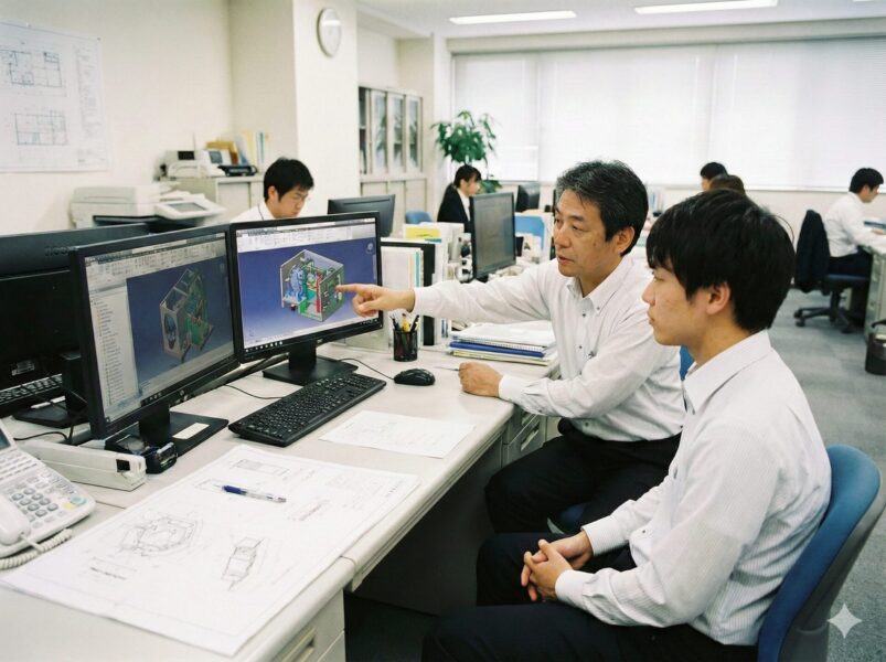 常駐でのCAD教育